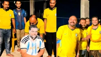 দুধ দিয়ে গোসল করে আর্জেন্টিনা থেকে ব্রাজিলে যোগদান