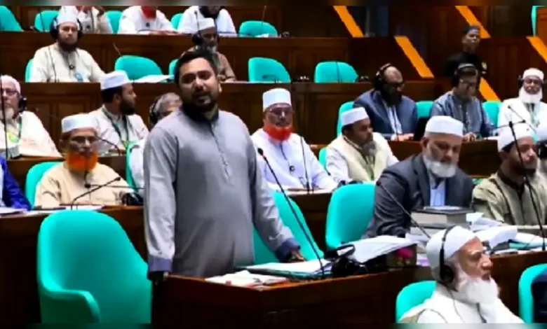 গাড়ি ভাড়াটা এখনও দিতে পারিনি, মাসের শেষ: সংসদে নাহিদ ইসলাম
