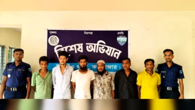 ঈদগাঁও থানা পুলিশের সফল অভিযান: চুরি হওয়া মালামাল উদ্ধারসহ গ্রেফতার ৬