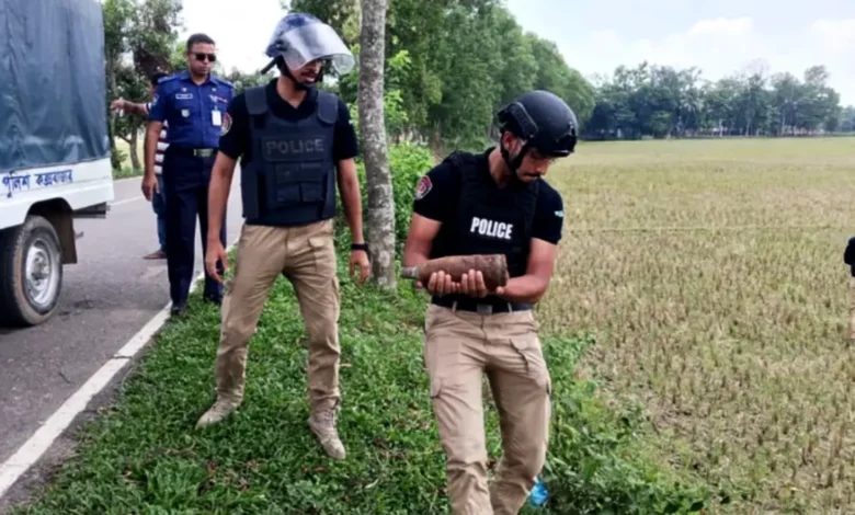 ঈদগাঁওয়ে উদ্ধার হওয়া তিনটি মর্টারশেল নিষ্ক্রিয়