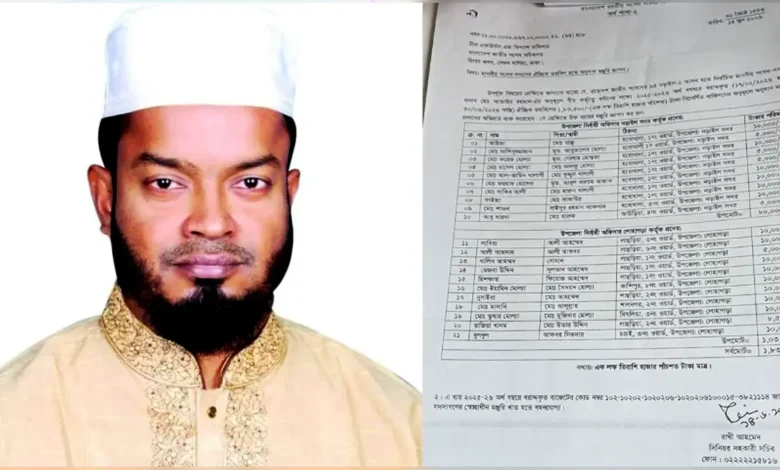 জামায়াত এমপির ঐচ্ছিক অনুদানের তালিকায় মেয়ের নাম