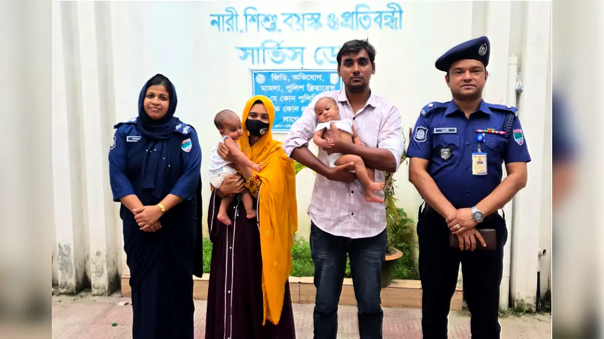 যমজ কন্যা জন্মের পর তালাক, ফের বিয়ে করে সন্তানসহ স্ত্রীকে ঘরে তুললেন স্বামী