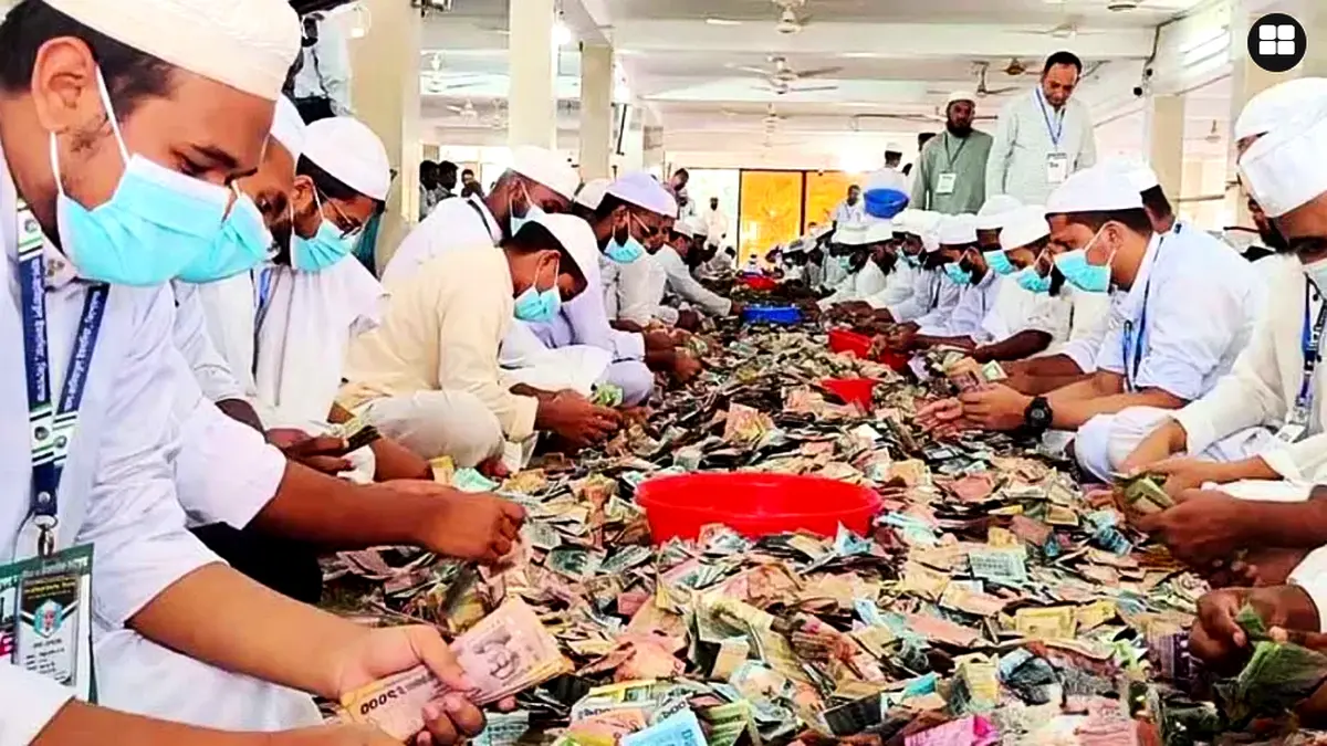 পাগলা মসজিদের দানবাক্সে মিলল রেকর্ড ১৬ কোটি টাকা