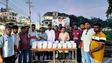 নাজমুল হাসান জন্মদিনে সিরাজগঞ্জে অসহায়দের পাশে দাঁড়াল ছাত্র ও স্বেচ্ছাসেবক দল