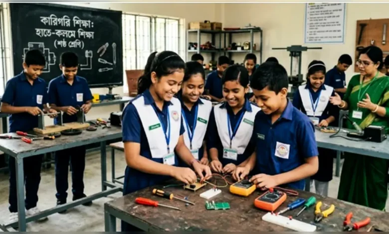 ষষ্ঠ শ্রেণি থেকে বাধ্যতামূলক হচ্ছে কারিগরি শিক্ষা