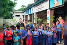 প্রত্যেক শিক্ষার্থীকে হাতে একটি গাছ: ২০ হাজার চারা রোপণ কর্মসূচি