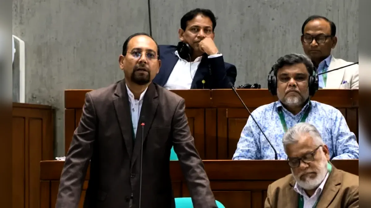 সংসদে জামায়াতের রাজনীতি নিষিদ্ধের দাবি বিএনপি এমপির