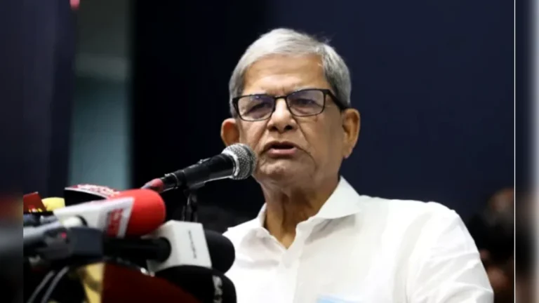আগস্টেই নতুন রাষ্ট্রপতি নির্বাচন, সব আলোচনা মির্জা ফখরুলকে নিয়েই