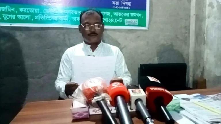 ভুলে ‘জয় বাংলা’ বলায় দুঃখ প্রকাশ এনসিপি নেতার