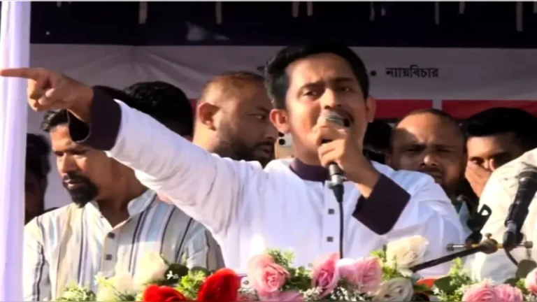 বিএনপিই বিএনপির চোখ তুলে ফেলবে, শুধু সময়ের অপেক্ষা: সারজিস আলম