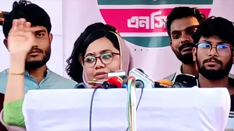 হাসিনার সন্ত্রাসী কর্মকাণ্ডের দায়িত্ব নিয়েছে বিএনপি: মাহমুদা মিতু