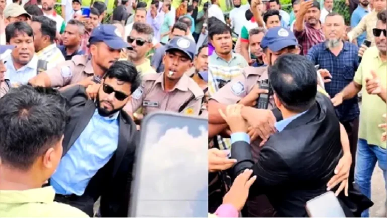 প্রতিমন্ত্রী ইশরাককে ঘিরে উত্তেজনা-ধস্তাধস্তি, বিভ্রান্তি না ছড়ানোর আহ্বান