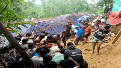 রোহিঙ্গা ক্যাম্পে পাহাড়ধসে নারী মাদ্রাসার ৮ শিশু শিক্ষার্থী নিহত