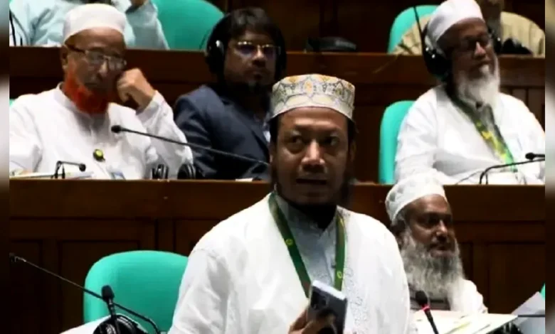 সংসদে স্বরাষ্ট্রমন্ত্রীকে ভুলে ধন্যবাদ দিলেন আমির হামজা