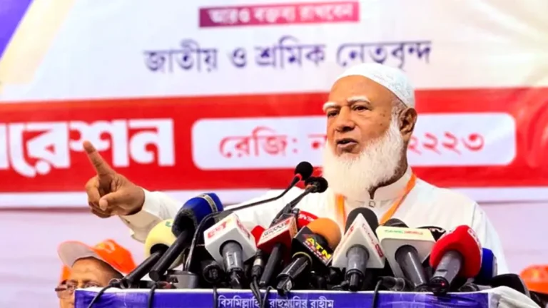 টেম্পু স্ট্যান্ডে চাঁদাবাজি কোনো সম্মানজনক কর্মসংস্থান নয়: জামায়াত আমির