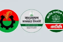 ১৩ সিটিতেই একক নির্বাচন করতে চায় তিন দল