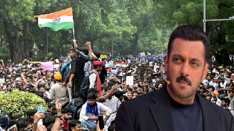 আন্দোলনে সমর্থনের পর অবস্থান বদল: শিক্ষার্থীদের ফিরে যেতে বললেন সালমান খান