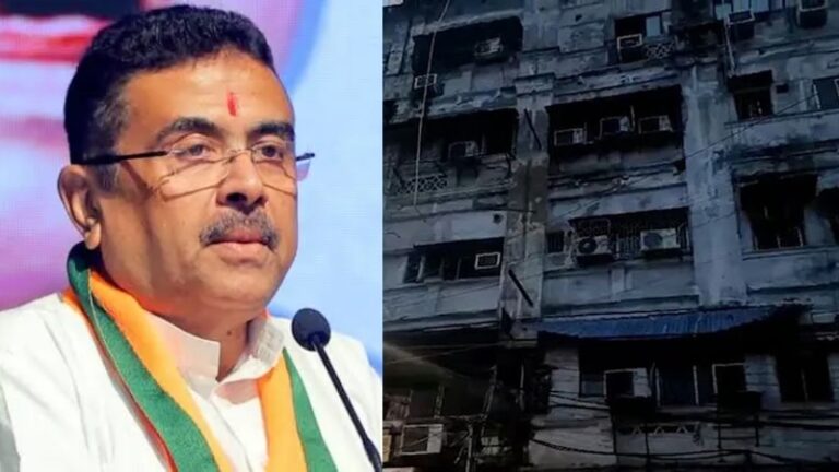 কলকাতায় অগ্নিকাণ্ডে ৯ মৃত্যু: মমতার সরকারকে দুষলেন শুভেন্দু
