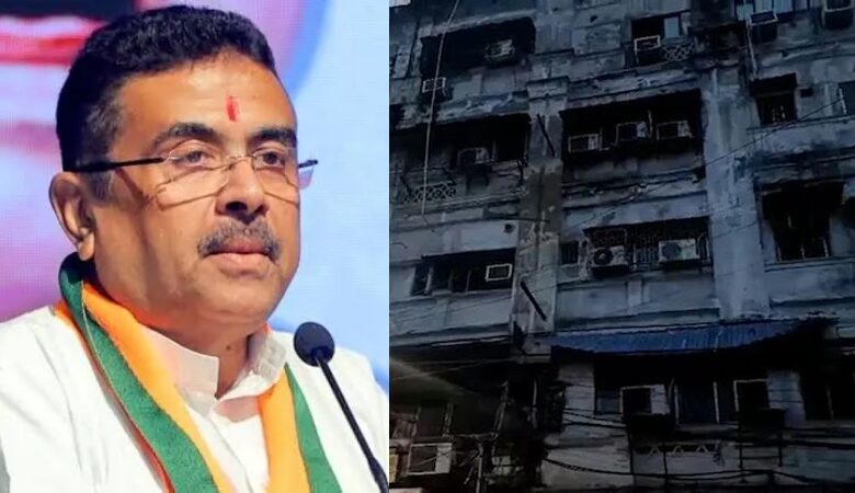 কলকাতায় অগ্নিকাণ্ডে ৯ মৃত্যু: মমতার সরকারকে দুষলেন শুভেন্দু