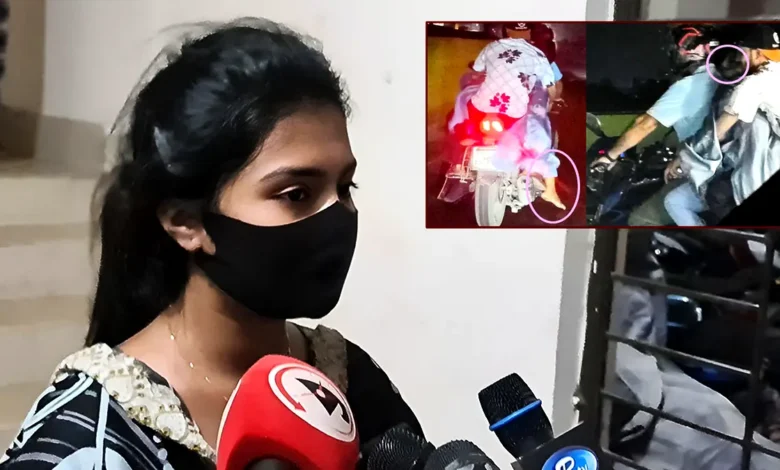 আমি নিজেই মদ খেয়েছি, থানায় এসে বললেন সেই তরুণী