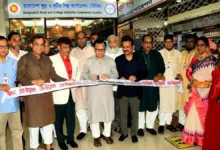 সিলেট বিমানবন্দরে বিসিকের সেলস সেন্টার উদ্বোধন করলেন বাণিজ্যমন্ত্রী