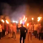 ভাঙ্গায় নিষিদ্ধ ছাত্রলীগের মশাল মিছিল