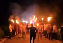 ভাঙ্গায় নিষিদ্ধ ছাত্রলীগের মশাল মিছিল
