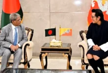 ঢাকায় ভুটানের রাজার যাত্রাবিরতি, রাষ্ট্রপতির সৌজন্য সাক্ষাৎ