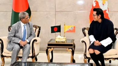 ঢাকায় ভুটানের রাজার যাত্রাবিরতি, রাষ্ট্রপতির সৌজন্য সাক্ষাৎ