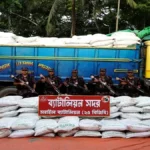 বিজয়নগরে ট্রাকভর্তি অবৈধ সার আটক, উদ্ধার ২৪ টন