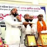বিশ্বজয়ী হাফেজ জাকারিয়াকে ড. মাসুদের সংবর্ধনা, অর্ধলাখ টাকা উপহার