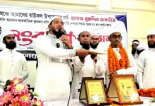 বিশ্বজয়ী হাফেজ জাকারিয়াকে ড. মাসুদের সংবর্ধনা, অর্ধলাখ টাকা উপহার