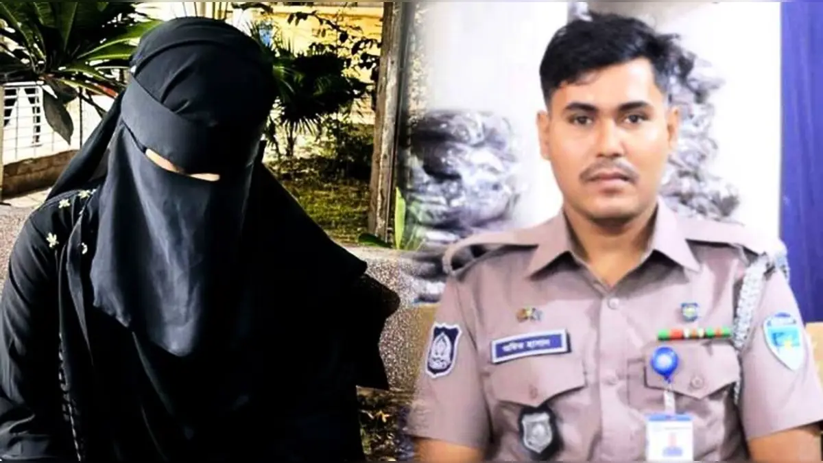 নদীতে ঝাঁপ দেওয়া নারীকে জীবন বাজি রেখে বাঁচালেন পুলিশ কনস্টেবল অমিত হাসান