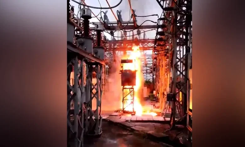 ব্রাহ্মণবাড়িয়ায় বৈদ্যুতিক সাবস্টেশনে অগ্নিকাণ্ড | Barta Bazar