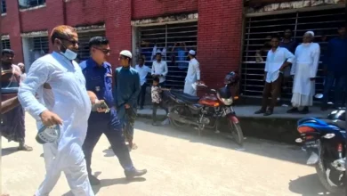 চরফ্যাশন আদালতে হাজিরা দিতে এসে হামলার শিকার অধ্যক্ষ মাজেদ