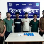 ডিবির পৃথক অভিযানে ৫,০৫০ ইয়াবা, হেরোইন ও ৬ রাউন্ড গুলিসহ গ্রেপ্তার ৪