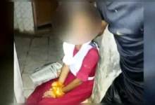 বাথরুম থেকে হাত-পা-মুখ বাঁধা অবস্থায় স্কুলছাত্রী উদ্ধার