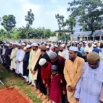 দৈনিক দৃষ্টিপাত সম্পাদক জি এম নূর ইসলামের দাফন সম্পন্ন