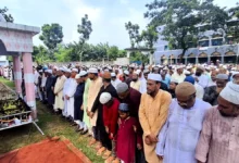 দৈনিক দৃষ্টিপাত সম্পাদক জি এম নূর ইসলামের দাফন সম্পন্ন