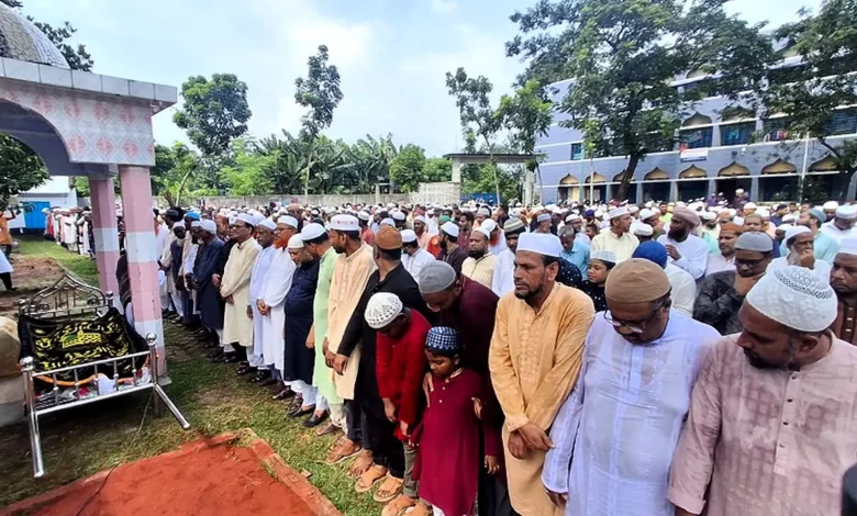 দৈনিক দৃষ্টিপাত সম্পাদক জি এম নূর ইসলামের দাফন সম্পন্ন