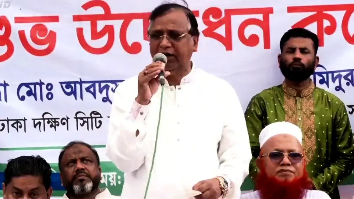‘আওয়ামী লীগকে ফিরিয়ে আনতে জামায়াত রাজনীতি ঘোলাটে করছে কি না, সজাগ থাকতে হবে’: ডিএসসিসি প্রশাসক
