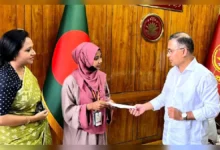 প্রধানমন্ত্রীর সহায়তায় চীনে মেডিকেলে পড়ার স্বপ্ন পূরণ ফাতেমার