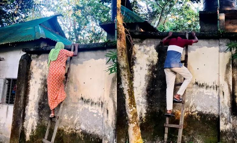 গাজীপুরে প্রভাবশালী চক্রের হাতে অবরুদ্ধ বিধবা, ২ বছর ধরে বিদ্যুৎ-পানিহীন জীবন