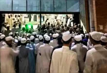 হাসনাতের বক্তব্যের প্রতিবাদে ব্রাহ্মণবাড়িয়ায় মাদরাসাছাত্রদের বিক্ষোভ
