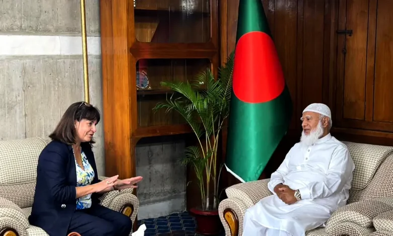 সংসদীয় গণতন্ত্র শক্তিশালীকরণে আইপিইউ মহাসচিবের সঙ্গে জামায়াত আমিরের বৈঠক