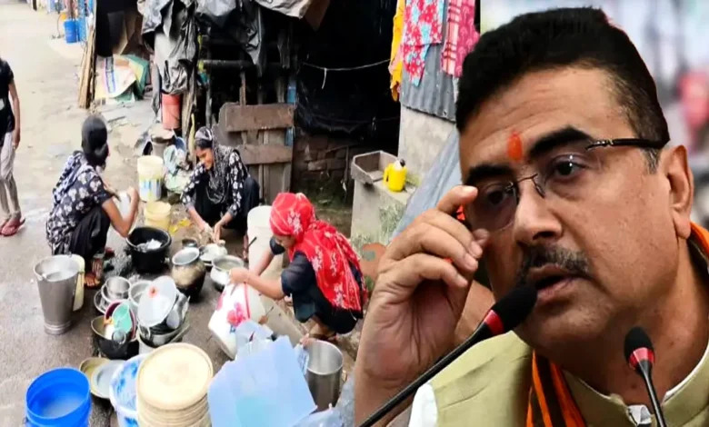বিজেপির মুসলিমবিরোধী রাজনীতির শিকার জ্যোতিনগর কলোনি, ১ মাস ধরে পানি নেই