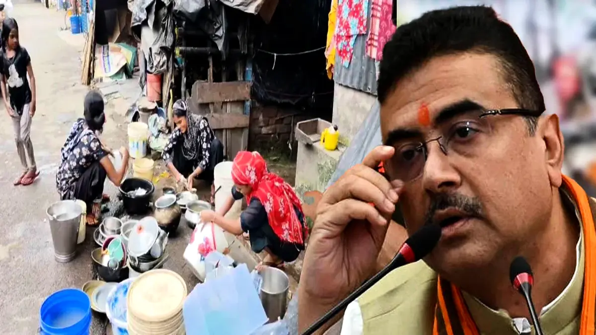 বিজেপির মুসলিমবিরোধী রাজনীতির শিকার জ্যোতিনগর কলোনি, ১ মাস ধরে পানি নেই