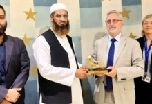 ইইউ রাষ্ট্রদূতের সঙ্গে মামুনুল হকের সৌজন্য সাক্ষাৎ