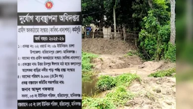 মানিকগঞ্জে রাতের আঁধারে সরকারি রাস্তা কেটে ফেলার অভিযোগ
