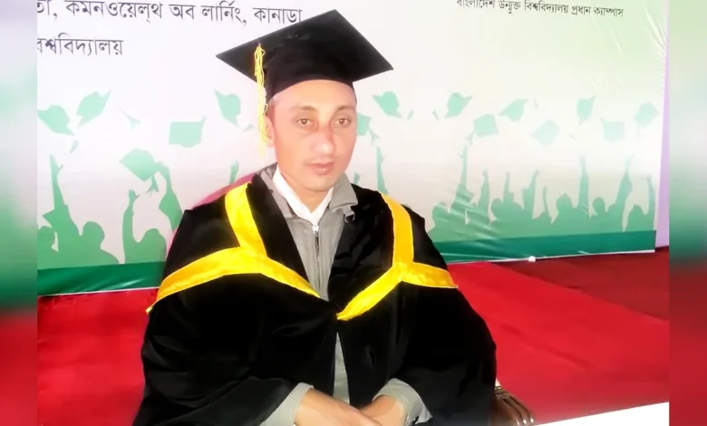 কোদালখাতা সরকারি প্রাথমিক বিদ্যালয়ের সভাপতি সাংবাদিক মাসুদ রানা রাশেদ